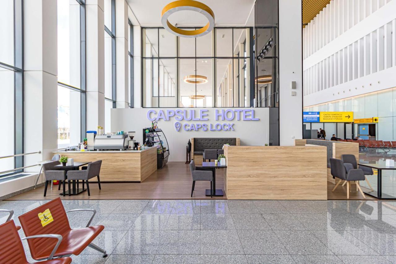 Caps Lock Airport Hotel Astana Zewnętrze zdjęcie